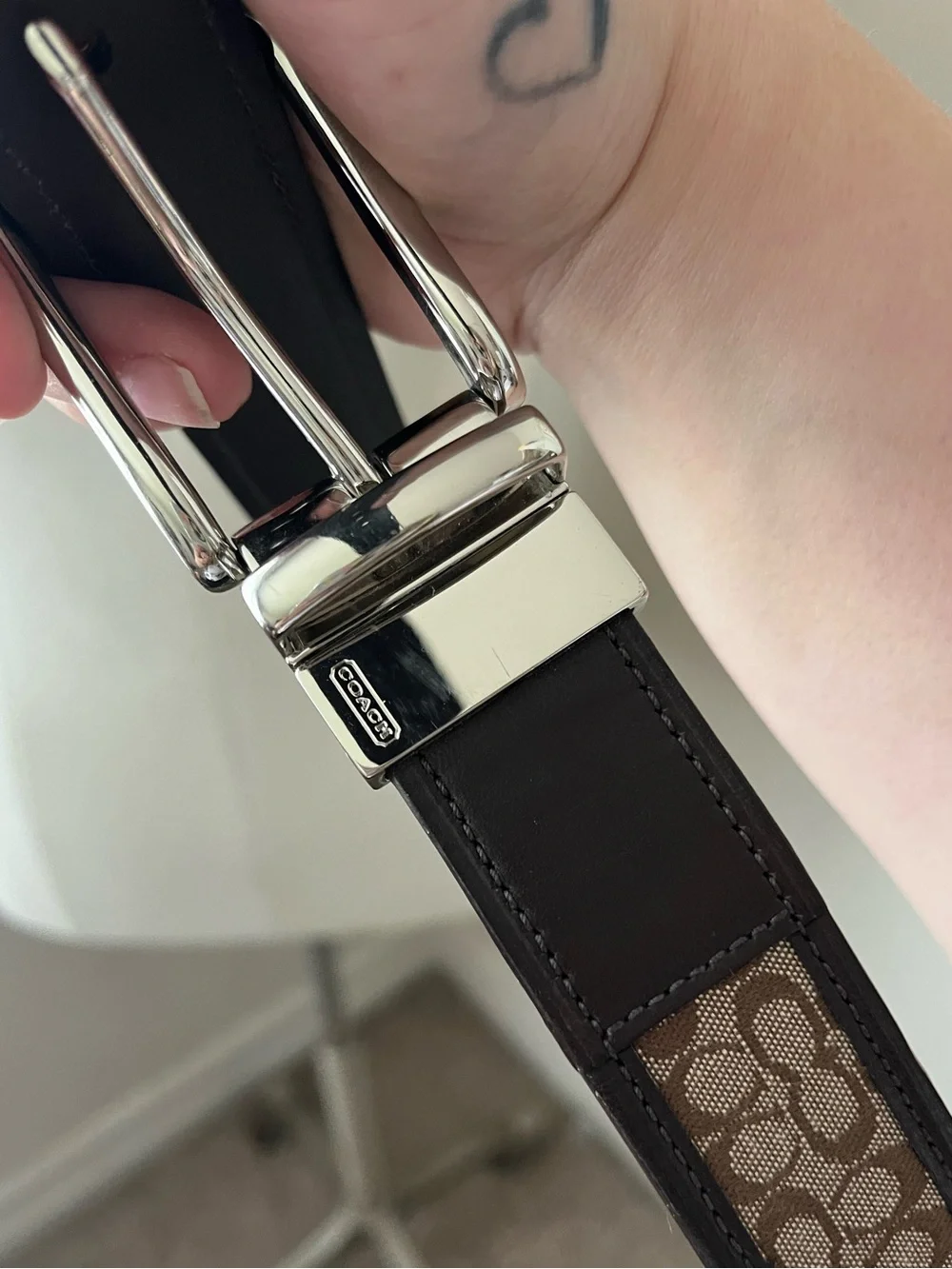 Coach reversible belt 36